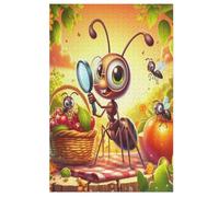 Hormiga linda rompecabezas de 1000 piezas para adultos y niños rompecabezas imposible juguetes de madera juego estimulante 78×53cm