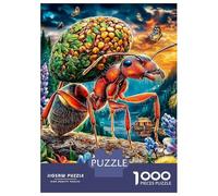 Hormiga Rompecabezas 1000 Piezas para Adultos Y Niños, Puzzle Entretenimiento Creativo En Familia 52x38cm/1000pcs