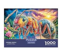 Hormigas Coloridas Rompecabezas 1000 Piezas,Puzzle Difícil para La Familia - Tiempo De Calidad Y Diversión 70x50cm/1000pcs
