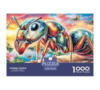 Hormigas Coloridas Rompecabezas 1000 Piezas,Puzzle Difícil para La Familia - Tiempo De Calidad Y Diversión 70x50cm/1000pcs