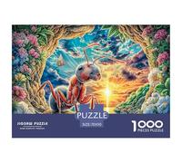 Hormigas Coloridas Rompecabezas 1000 Piezas,Puzzle Difícil para La Familia - Tiempo De Calidad Y Diversión 70x50cm/1000pcs