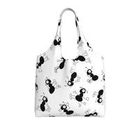 Hormigas Insectos,Bolsas de mano reutilizables, bolsas de supermercado, bolso de hombro de lona de gran capacidad