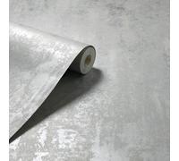 Hormigón Piedra Textura Industrial Metálico Gris Plateado 902106 Arthouse Papel