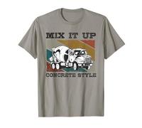 Hormigonera Mix It Up Concrete Mezclador Camión Conductor Construcción Camiseta