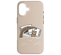 Hormiguero durmiendo lindo animal amante de las mascotas humor diseño Carcasa para iPhone 16
