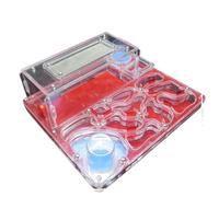 Hormiguero Granja De Hormigas Castillo De Hormigas De Acrílico, Torres De Agua Gemelas, Granja De Nidos De Hormigas, Taller Ecológico, Ciencia Hormiguero para Adulto(Rot)