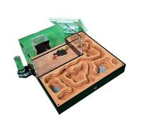 Hormiguero, Proyecto científico de observación del Comportamiento túnel hábitat Hormigas Transparentes (27 x 25 12 cm)