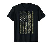 Hormuz Patrol American Flag Camouflage USA Distressed Camiseta