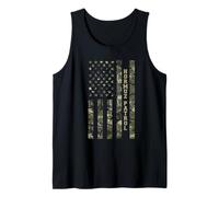 Hormuz Patrol American Flag Camouflage USA Distressed Camiseta sin Mangas