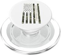 Hormuz Patrol American Flag Camouflage USA Distressed PopSockets PopGrip para MagSafe