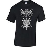 Horna Perima Mens Azaghal Baptism Tsjuder Clandestine Blaze Nargaroth Aosoth Casual and Happy tee Round Neck Unisex Tops Men's 100% Cotton Short-Sleeve T-Shirts XL
