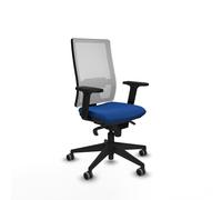 Horna sincro malla blanca similpiel azul brazos 2d base piramidal rue