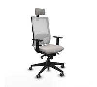 Horna sincro malla blanca similpiel blanco brazos 1d base piramidal ca