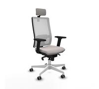 Horna sincro malla blanca similpiel blanco brazos 2d base blanca cabec