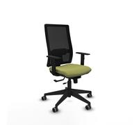 Horna traslack malla negra bali verde oliva brazos 1D base piramidal ruedas 65mm engomadas