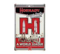 Hornady 99101 - Cartel de lata vintage