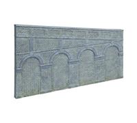 Hornby, 2 paredes de retención con escalones de alto nivel (azulejos azules)