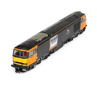 Hornby Locomotora diésel R30354TXS Loadhaul Class 60 Co-Co 60008 Gypsum Queen II - Insonorizada - Época 9