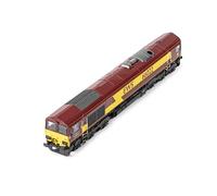 Hornby Locomotoras de ferrocarril TT TT3030M EWS Clase 66 Lafarge Charnwood 66022