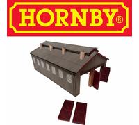 Hornby OO GWR Dunster Signal del Cobertizo de Motor Líneas y Edificios
