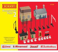 Hornby - Paquete De Extensión De Edificio 2 OO Gauge 23 Piezas - R8228