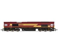 Hornby R30370 Railway Locomotives 66012 DB, Class 66, Co, 66012-Era 11 Locomotoras ferroviarias, Rojo, Color