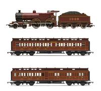 Hornby R30377 Railroad MR Clase 4P Paquete de Tren Compuesto, Era 3 Junior
