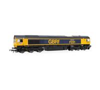 Hornby R30534 RailRoad GBRf Clase 66 HMS Argyll 66775 Locomotora diésel para maquetas de ferrocarril, escala 1:76, calibre 00, compatible con DCC.