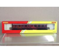 Hornby R4389 Lms Granate Stanier 3rd Clase Freno Coach 5200 Menta en Caja Oc