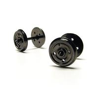 Hornby, Ruedas de disco de 14,1 mm, 4 orificios (paquete de 10)