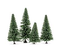 Hornby Skale Scenics Abeto Árboles 8A 12cm Alto Paquete De 4 Oo Calibre - R7206