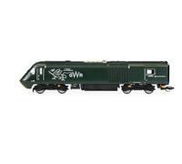 Hornby TT:120 Calibre TT3023TXSM GWR Clase 43 HST Paquete de Tren Digital (con Sonido) Loco, Diésel para maquetas de ferrocarriles