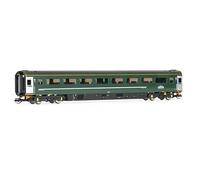 Hornby TT:120 Gauge TT4031D GWR, Mk3 Trailer Standard Open, 42579, Material rodante Era 11, Vagones para maquetas de ferrocarriles