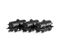 Hornby TT:120 TT6046 Royal Daylight - Vagones de Carga Cisterna de 12 toneladas - Paquete Triple 1534-1535-1536 Trenes en Miniatura de la época II Material rodante Vagones de ferrocarril