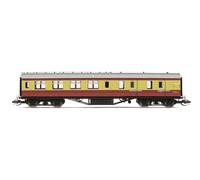 Hornby TT, TT4038, BR 57' Brake Third, M5769M-Era 4, ferrocarril, vagones de Material rodante, Rojo y Crema, Talla única, Color