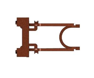 Hornby TT8010 Tope de Tope, Piezas de Repuesto y Accesorios de Tren para Modelos de ferrocarriles de Ancho OO, Herramientas de Acoplamiento y Modelado, 1 Tope de Tope, Escala 1:120