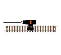 Hornby - TT8029 Vía de conexión de energía Digital Calibre TT, Piezas de vía adicionales para Juegos de Modelos de ferrocarril, Piezas de vía de Tren de Juguete, 1 vía de alimentación DCC de 166 mm