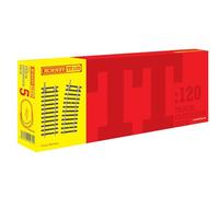 Hornby TT8034 TT Gauge Track Pack adicionales para maquetas de ferrocarril, Piezas de vía de Tren de Juguete, Incluye TT8008, 5 x TT8003, 1 x TT8010, Pasatiempos para Hombres, Escala 1:120, Color