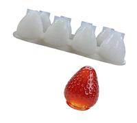 Horneado de silicona de 8 cavidades para hacer postres creativos y divertidos, jaleas y pudines, moldes para postres para hornear