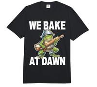 Horneamos en Dawn Frog Baking and Baker Women Ideas únicas Comfort Colors Adult Heavyweight T-Shirt