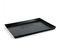 Hornear cacerolas Agnelli Rectangular Sheet Metal Azul, Espesor 0,8 cm, Negro, 45x35x3 cm