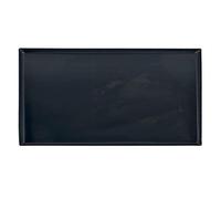 Hornear cacerolas Agnelli Rectangular Sheet Metal Azul, Espesor 0,8 cm, Negro, 50x35x3 cm