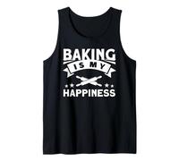 Hornear es mi Felicidad Camiseta sin Mangas