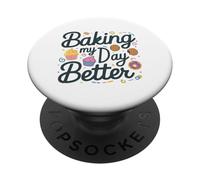 Hornear mi día Mejor PopSockets PopGrip Adhesivo