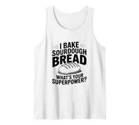 Horneo Pan de Masa Madre ¿Cuál es tu Superpoder? Camiseta sin Mangas