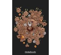 Hornet’s Rest Hollow Knight Silksong Fleas Seamless Pattern Notebook: 6x9 120 Pages, Ruled Notebook, Journal, Daily Diary, Organizer, Planner