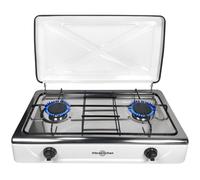 Vitrokitchen 202Bb - Hornillo Gas Butano 2 Fuegos 59.5 X 33 X 14 Cm