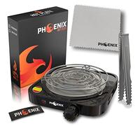 Hornillo Cachimba, Con Rejilla Y Pinzas Cachimba Para Carbon Cachimba - Cocina Electrica Portatil Para Cachimba Shisha Grande, Cocina Camping O Hornillo Electrico Portatil - Pack Infernillo Electrico