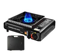 Hornillo Camping G-as | Campinggas Hornillo Con Estuche De Transporte | 2900 W Camping Stove G-as | Fogão Portátil | Estufa De Ga-s Butano Para Cocinar Doble Propósito Para Exteriores