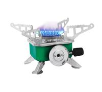 Hornillo de al aire libre, estufa de de camping,Hornillo de portátil de ahorro de energía - Suministros de camping de seguridad multifuncionales, herramientas de cocina estables
